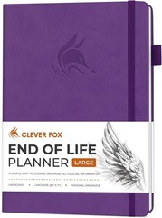 End of Life Planner 8.5”x11” in Purple | Comprehensive Final Arrangements Binder