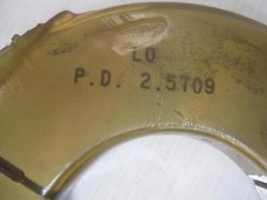 12574 Gage Assy. 2.600-28 UNS-2A Go PD 2.5754 Lo PD 2.5709 Thread Ring Gage Set
