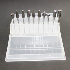 10X Tungsten Carbide Dental Acrylic Bur Drill Coarse Cutter 2.35mm Shank US3903