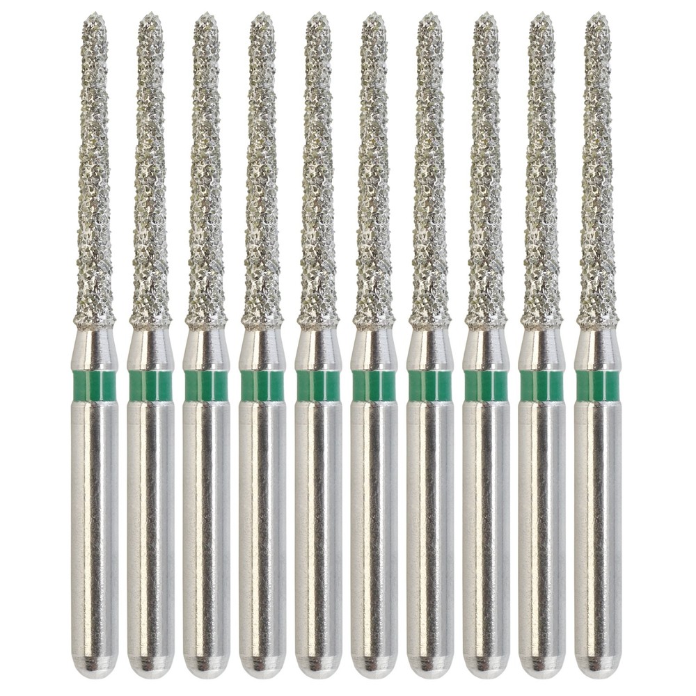Multi-Use Dental Diamonds Round End Taper FG Bur 850/012C Coarse Grit High Speed