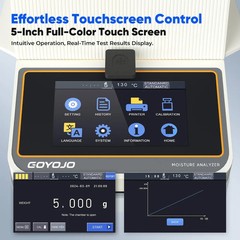Digital Halogen Moisture Analyzer 110g 0.001g High Precision Lab Moisture Tester