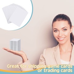 Fuutreo 300 Pcs Trading Card Shipping Protectors 3.5” x 4.5” Graded Card Sl…