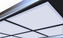 2×2 LED Flat Panel Light Selectable Color Temperature 3500K/4000K/5000K 40W Dim