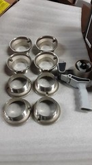 Qty 8 WADE WP1100-B5-2 Round Floor Drain Strainer Base only
