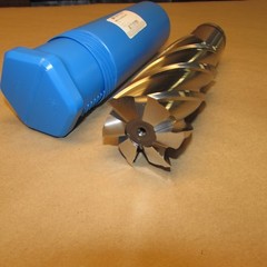 Niagara Cutter 2-1/2 x 2 x 6 x 9-3/4 End Mill 6-Flute HSS 6F N76563