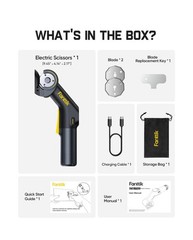 Fanttik C10 Pro BowGuide Electric Cardboard Cutter, Cordless Scissors with LE…