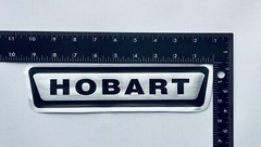 Hobart Label,X-Large Label,High Quality Metallic,Brand New, Free Shipping,3 pack