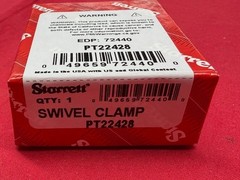 Starrett PT22428 Swivel Post Snug with Dovetail Indicator Clamp for 252 & 657