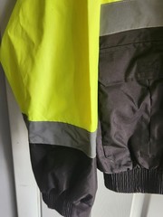 ML Kishigo Hi-Vis Storm Cover Rainwear Jacket – ANSI-ISEA 107-2010 T556 Size L