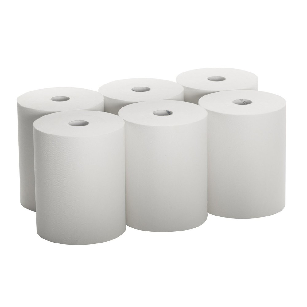 800 ft, TAD High Capacity Paper Towel rolls, 10″ x 800′ Roll, White, 6 Rolls