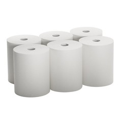 800 ft, TAD High Capacity Paper Towel rolls, 10″ x 800′ Roll, White, 6 Rolls