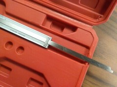 24″ PRECISION STAINLESS STEEL DIAL CALIPER-HEAVY DUTY 0.001″ grad. Depth measure