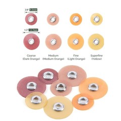 100PCS Dental Composite Finishing Polishing Discs Soflex Discs 9.5/12.7mm