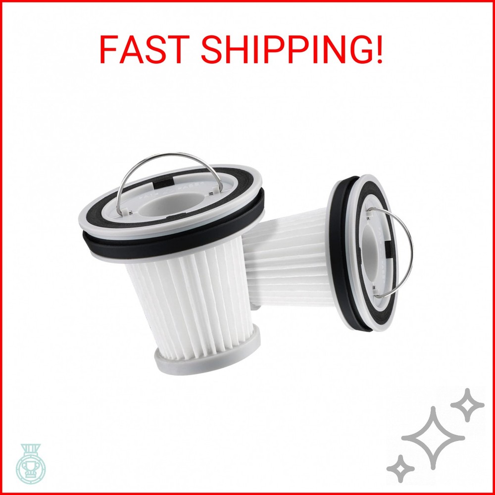 Fanttik 2-Pack Replacement HEPA Filter, Washable and Reusable Filter, Fits for F
