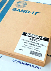 BAND-IT AE4369 Coated Band 316 Stainless Steel 3/4 inch 19.05mm