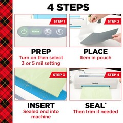 Scotch Thermal Laminating Pouches Premium Quality, 5 Mil 100-Pouches, Clear