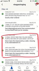 BaggiesSince1987 – 1515 Design Zip Bags 100PCS CASH ONLY on SILVER, READ DETAILS
