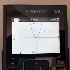 TI-Nspire CX CAS Graphing Calculator w/ Slide Cover & USB Cable Tested Works