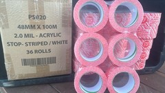 36 Rolls- Tape Uline Tape Stop if Seal is Broken 2″ x 110 yard Per Roll ULINE