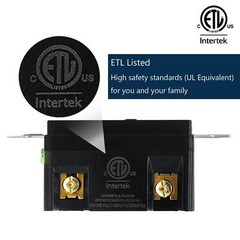20× GFCI Outlet 15Amp GFI Receptacle Tamper-Resistant WR TR Electric Plugs Black