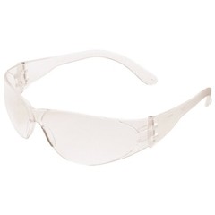 MCR CL110 Checklite Safety Glasses Wraparound Clear Lens Select Quantity