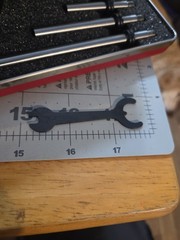 NOS Starrett Mechanical Outside Micrometer Caliper 0mm-100mm No. 244M 224MAA-RL
