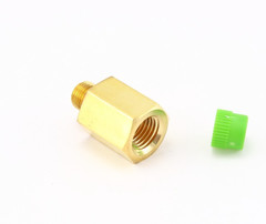 Pipe Reducing adapter, B-4-RA-2, 1/4 FNPT to 1/8 MNPT FUEL/AIR/WATER/OIL/GAS