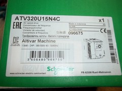 SCHNEIDER ALTIVAR 320 ATV320U15N4C 1.5KW-2HP V2.9 INVERTER (II3)