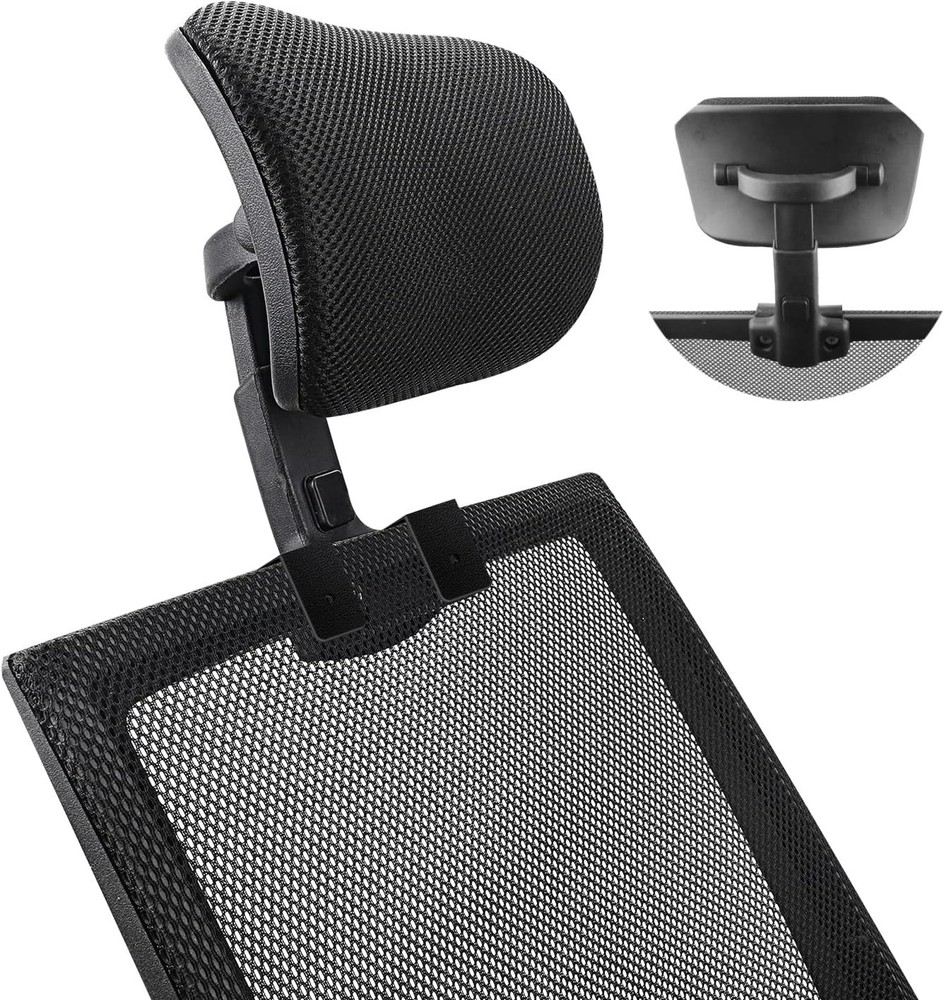 Office Chair Headrest Attachment Universal, Head Support Cushion. NEW