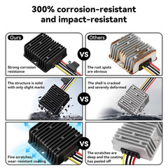 36V 48V to 12V 20A Step down Converter-Golf Cart Voltage Reducer with Fuse|36V 4