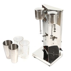 Commercial Milkshake Machine Maker Ice Cream Mixer Smoothie Frappe Double Head