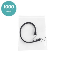4 Mil Clear Reclosable Plastic Poly Bags 9″ x 12″ Top Seal Baggies 1000 Packs