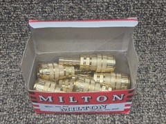 Box of 10 Milton 717-6 Milton Industries 3/8″ Barb Body W/Drag Guard- M-Style
