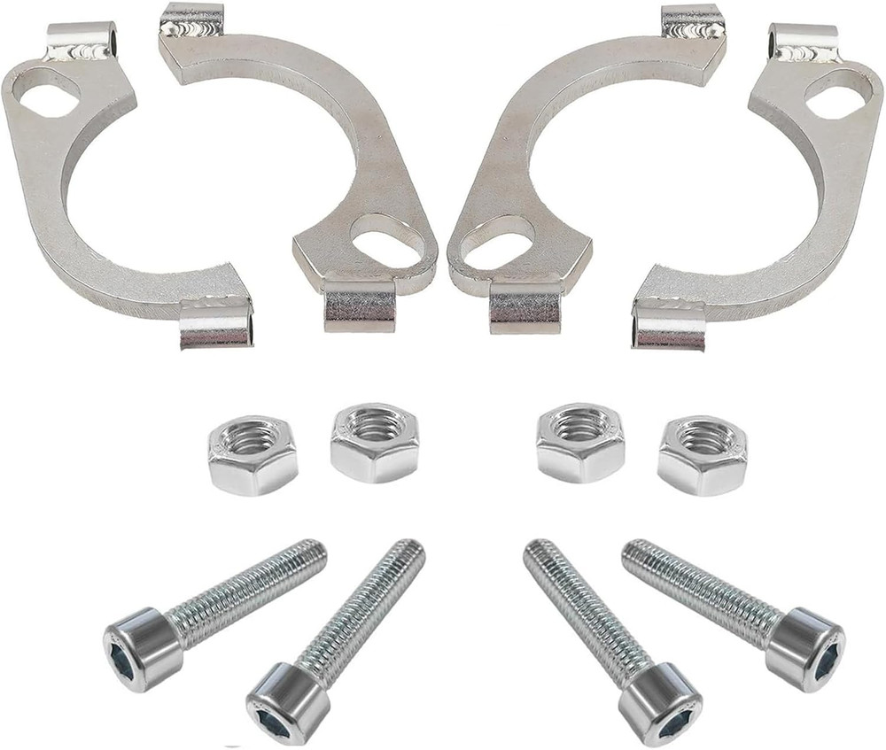 2 Packs 2.25 Inch Split Flange Repair Kit, 2 Bolt 2.25″/57Mm Exhaust Flange