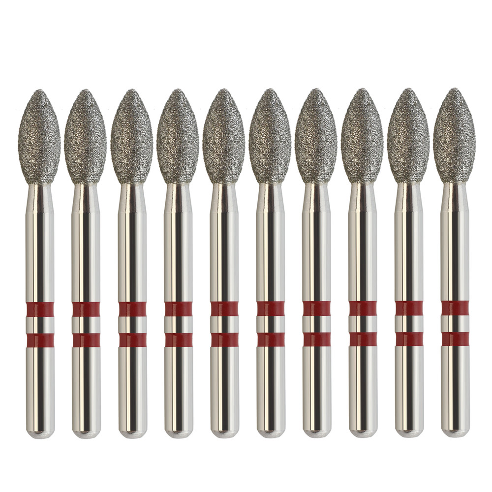 Zirconia Cutting Burs Diamond Bur Fine Grit Z368/023F Football FG Friction Grip