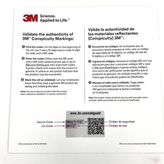 3M Conspicuity Reflective Tape 2″x150′ Roll Diamond Grade 983-32 Red White DOT