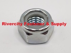 M7-1.0 Nylon Insert Lock Stop Nuts 7mm x 1.0 Nut nylock M7x1.0 Nuts Steel
