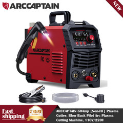 2026 ARCCAPTAIN 60A Non-HF Plasma Cutter 4-in-1, 1-1/16″ Cut, IPT60 Torch