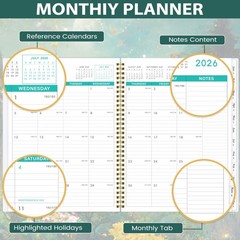 2026-2027 Monthly Planner – 9″ x 11″ JUL 2026 – DEC 2027(18 Months) | Planner…