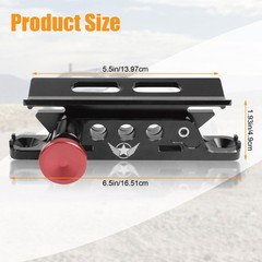 Aluminum Vehicle Quick Release Roll Bar Fire Extinguisher Mount Bracket Holder