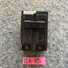 Siemens B220 Circuit Breaker 20A 2Pole 120/240VAC 10KAIC Bolt On Panel Mount