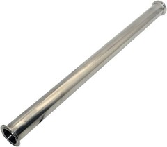 OD 1-1/2” 2 in Length 6″ 8″ Sanitary Pipe tube Ferrule End Clamp Stainless SS316