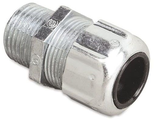 Thomas & Betts 2942, 1″, 0.7 To 0.95″ Cord, Steel, Cord Connector, 1Pc