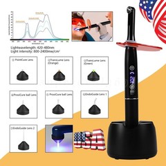 Dentist Dental LED Curing Light Lamp Wireless Cordless Resin Cure 5W 2000mW/cm²