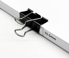 Large Binder Clips 1.6-Inch (24 Pack), Big Paper Clamps Clips For Office