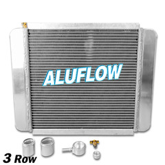 209663B 24″ x 16″ Overall Universal Custom Performance Radiator Kit All Aluminum