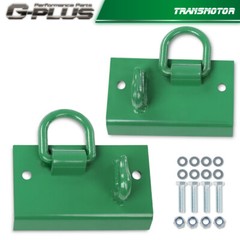 2Pcs Bolt on Grab Hooks D Rings For John Deere Compact Tractor 1025R 2032R 3320
