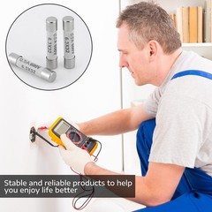 Kingdder 10 Pcs 0.5a 600v Digital Multimeter Replacement as picture shown