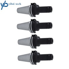 4 Chucks Tool Holder Set W. 4″ Long Gage Length CAT40-ER16 Collet Chucks