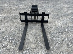 48″ 5,500 Pound Pallet Fork Attachment Fits Bobcat Quick X Change Mini Excavator